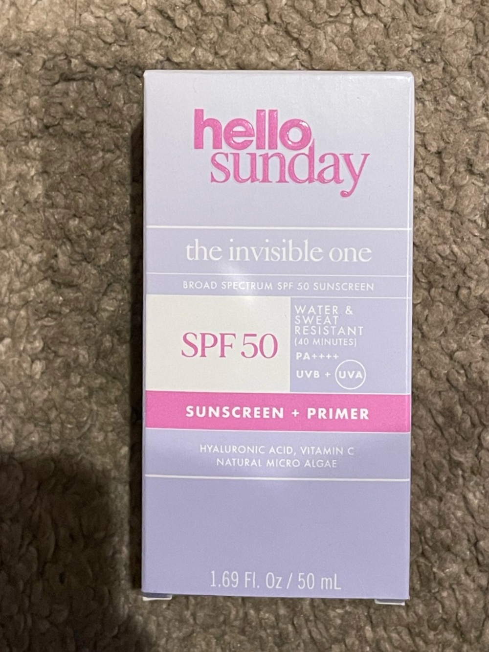 Hello Sunday The Invisible One SPF 50 Sunscreen + Primer